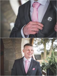 The Groom is ready for his bride